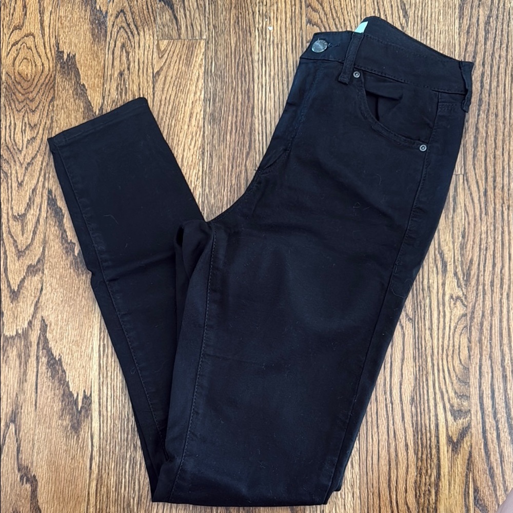 Topshop Moto Leigh Distressed Skinny Jean